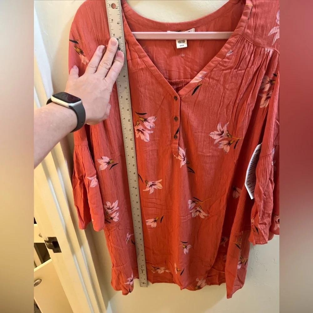 Billabong 2019 Dress/tunic Sunset Fields Color Ember Women’s M New Tags Boho - Picture 4 of 13